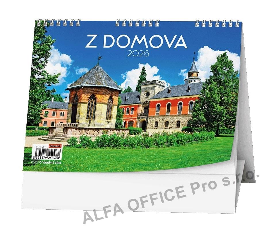 Kalendáře stolní obrázkové - Z domova / BSH1