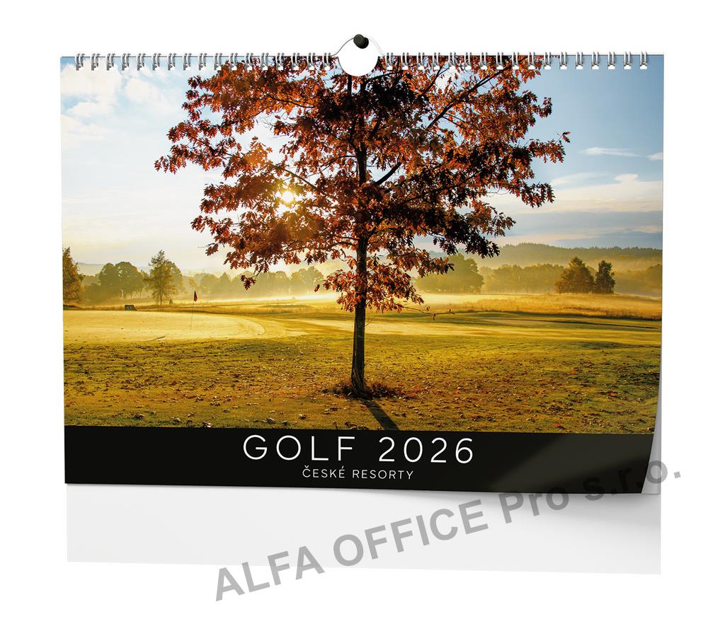 Kalendář nástěnný Golf - Golf / BNS3