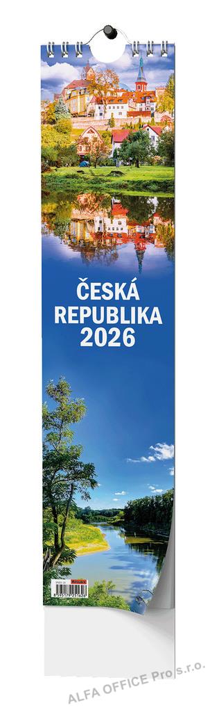 Kalendář nástěnný vázankový - Česká republika / BNB3