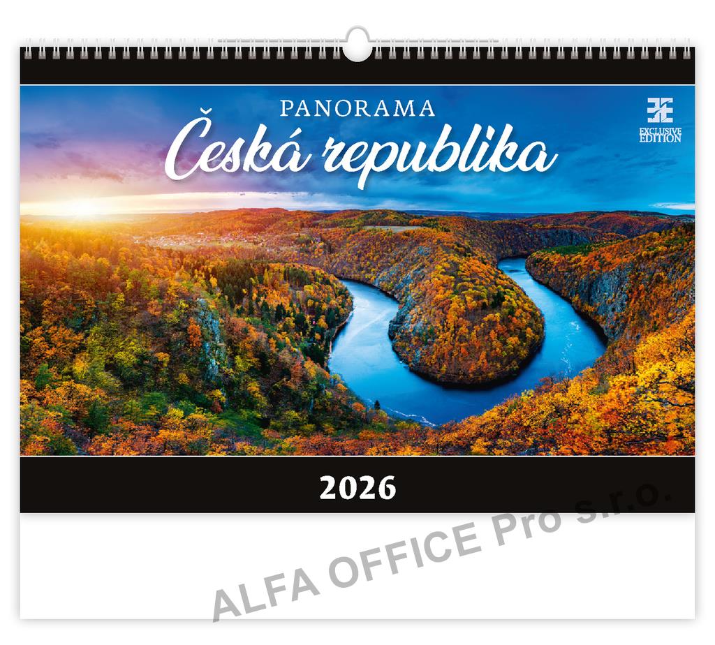 Kalendář nástěnný Panorama - Česká republika / N262