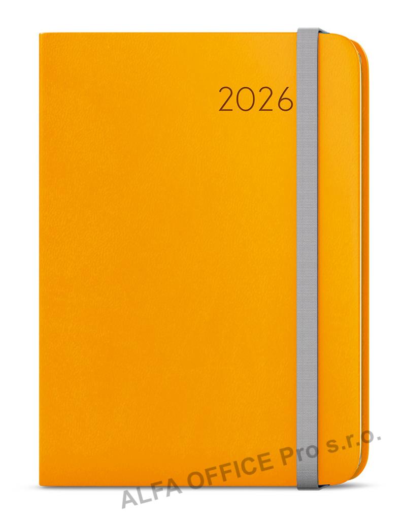 Diář FLEXI - A5 / týdenní / okrová