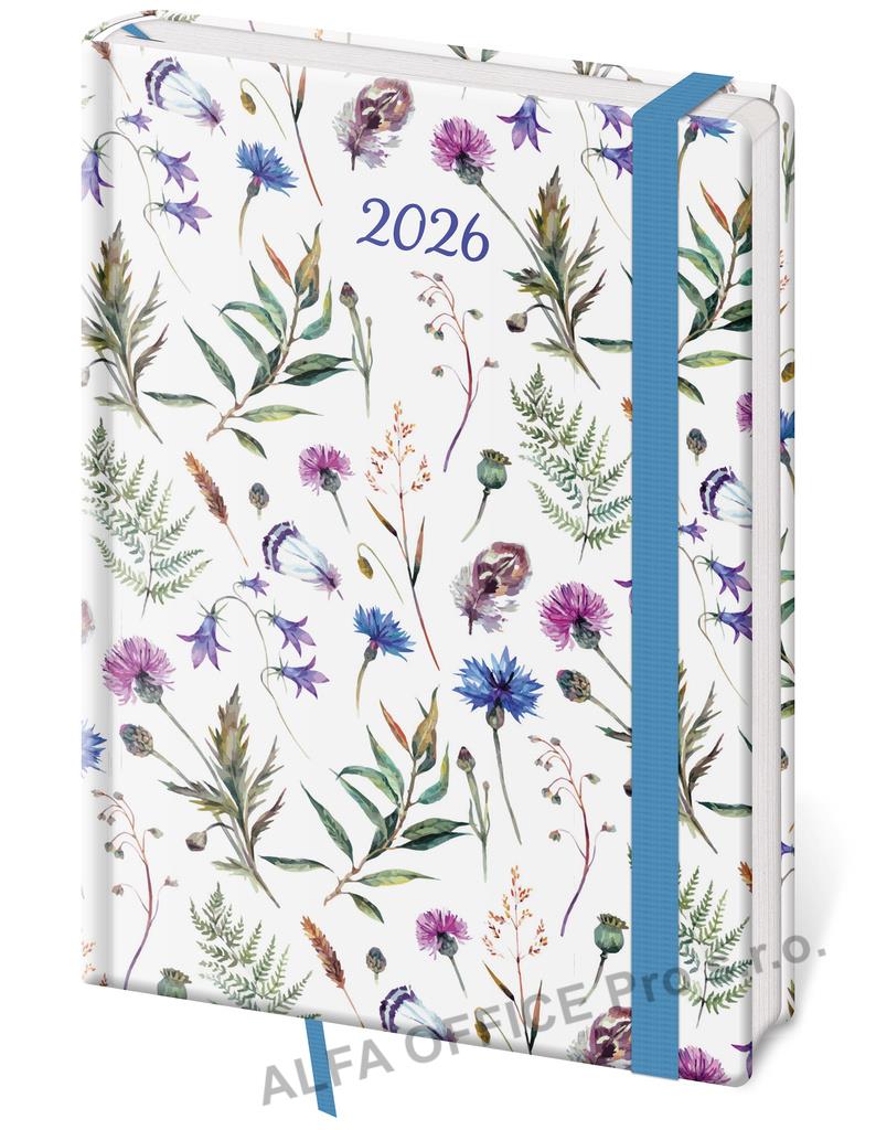 Diář VARIO - A5 / týdenní / Wildflowers