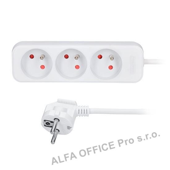 Prodlužovací přívody - 3 zásuvky / 1,5 m