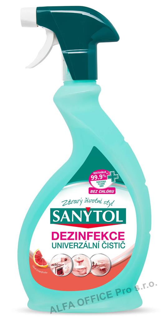Sanytol univerzální čistič - 500 ml s rozprašovačem / grep