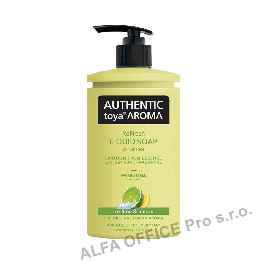 Tekuté mýdlo AUTHENTIC Limetka a citron / 400 ml