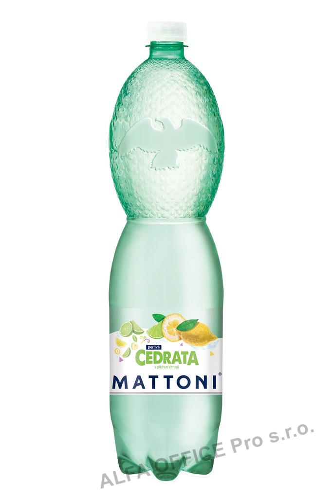 Minerální voda Mattoni Cedrata / 1,5 l