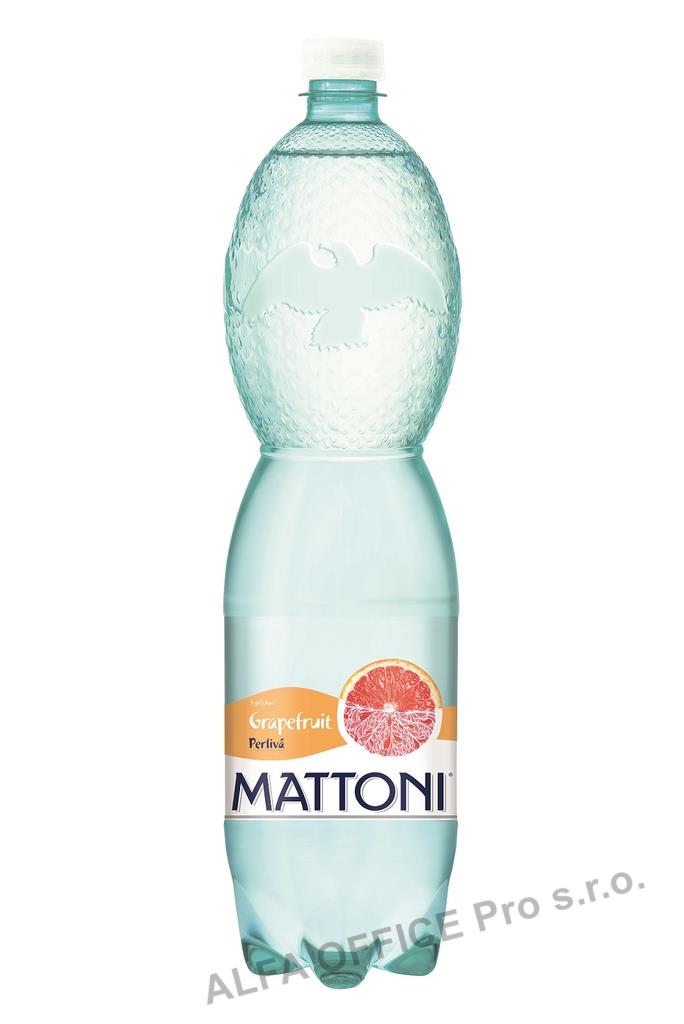 Minerální voda Mattoni grep 1,5 l