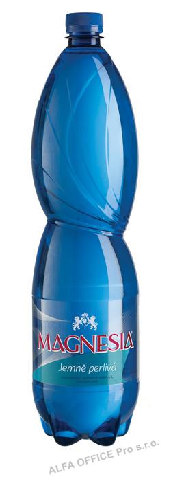 Magnesia minerální voda přírodní - jemně perlivá / 1,5 l