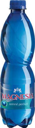 Magnesia minerální voda přírodní - jemně perlivá / 0,5 l