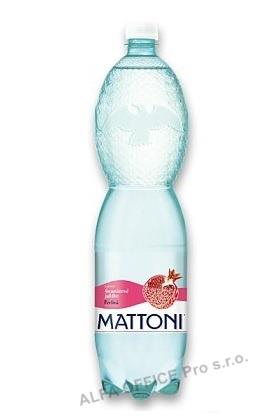 Minerální voda Mattoni granátové jablko / 1,5 l