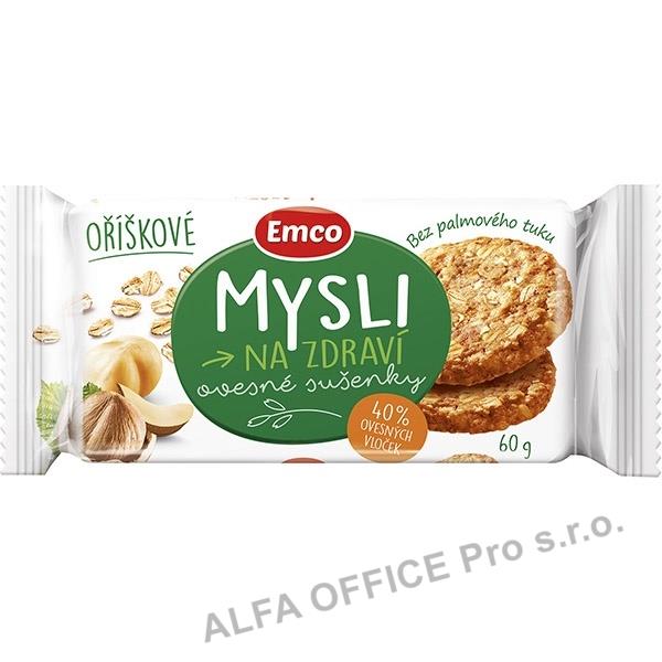 EMCO musli sušenky - oříškové / 60 g