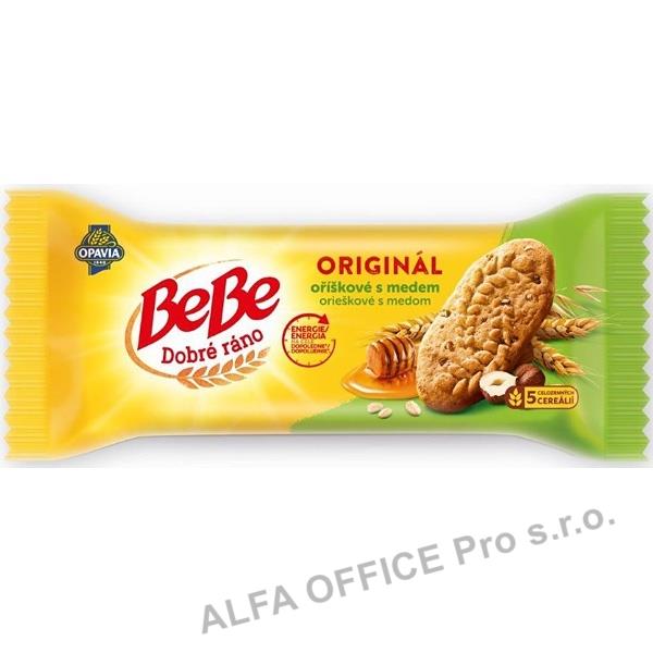 Opavia BeBe Dobré Ráno sušenky oříškové s medem 50g