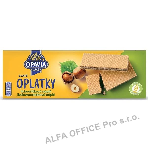 Opavia Zlaté Oplatky lískooříšková náplň 146g
