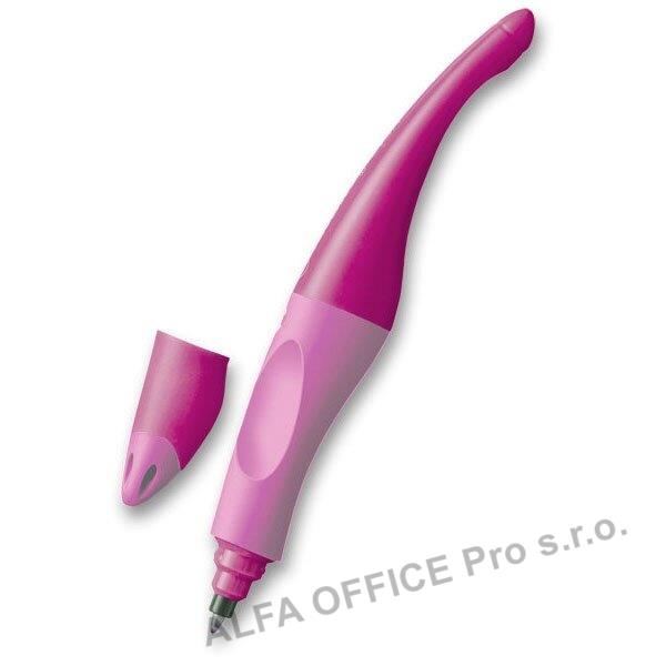 Inkoustový roller STABILO® EASY Original - pro praváky / růžová
