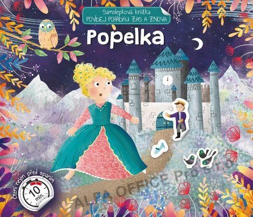 Samolepicí knížka Povídej pohádku - Popelka