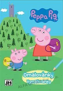 Omalovánky A5 - Prasátko Peppa