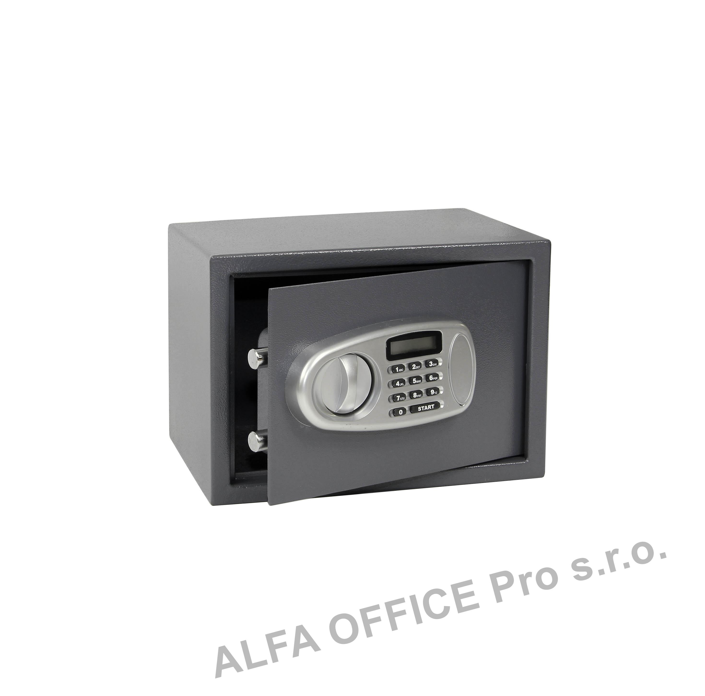 Trezor s elektrickým zámkem - 350 x 250 x 250  mm