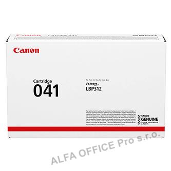  Canon originální toner 041BK, black, 10000str., 0452C002, Canon i-SENSYS LBP312x 