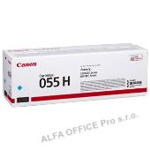 Canon originální toner 055CH, cyan, 5900str., 3019C002, high capacity, Canon MF742Cdw, MF7