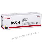 Canon originální toner 055YH, yellow, 5900str., 3017C002, high capacity, Canon MF742Cdw, M