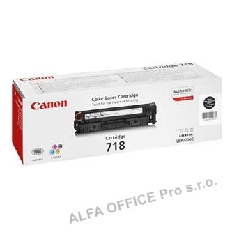 Canon originální toner CRG718, black, 6800str., 2662B005, Canon LBP-7200Cdn, Dual pack, 2k