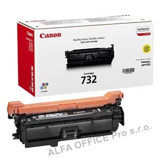 Canon originální toner CRG732, yellow, 6400str., 6260B002, Canon i-SENSYS LBP7780Cx