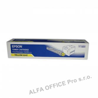 Epson originální toner C13S050242, yellow, 8500str., Epson AcuLaser C4200DN, 4200DNPC5, 42