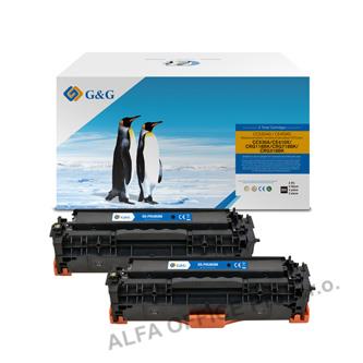  G&G kompatibilní toner s CC530A, black, NT-PH530UBK, pro HP Color LaserJet CP202 