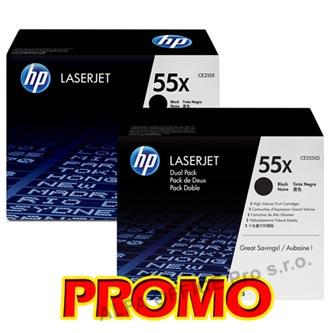 HP originální toner CE255XD, black, 12500str., HP 55X, HP Enterprise P3015, LaserJet Pro 5