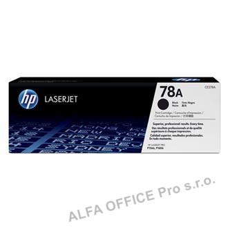 HP originální toner CE278A, black, 2100str., HP 78A, HP LaserJet Pro P1566, M1536