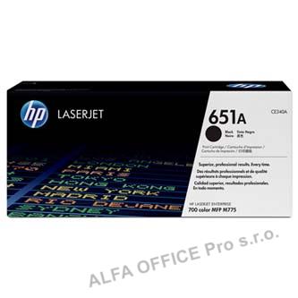 HP originální toner CE340A, black, 13500str., HP 651A, HP LaserJet Enterprise 700 color MF