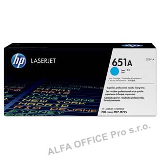 HP originální toner CE341A, cyan, 16000str., HP 651A, HP LaserJet Enterprise 700 color MFP