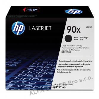 HP originální toner CE390X, black, 24000str., HP 90X, HP Enterprise M4555, M602