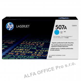 HP originální toner CE401A, cyan, 6000str., HP 507A, HP LaserJet Enterprise 500 color M551