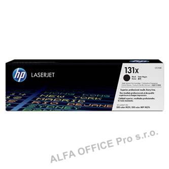 HP originální toner CF210X, black, 2400str., HP 131X, HP LaserJet Pro 200 M276n, M276nw, 6