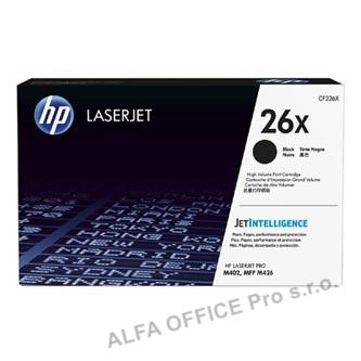 HP originální toner CF226X, black, 9000str., HP 26X, high capacity, HP LaserJet Pro M402, 