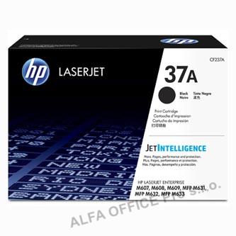 HP originální toner CF237A, black, 11000str., HP 37A, HP LaserJet Enterprise M607n, M607dn