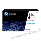 HP originální toner CF289A, black, 5000str., HP 89A, HP LaserJet Enterprise M507, MFP M528