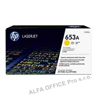 HP originální toner CF322A, yellow, 16500str., HP 653A, HP Color LaserJet Enterprise Flow