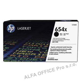 HP originální toner CF330X, black, 20500str., HP 654X, HP Color LaserJet Enterprise Flow M