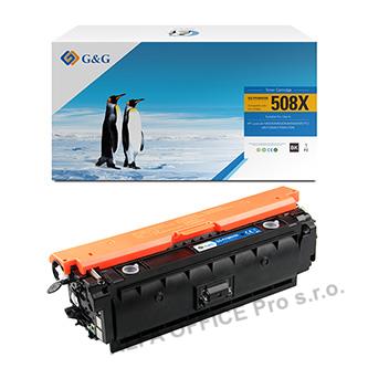  G&G kompatibilní toner s CF360X, black, 12500str., NT-PH360XBK, HP 508X, high ca 