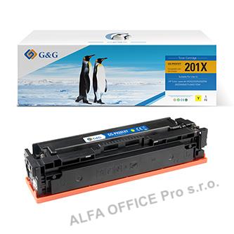  G&G kompatibilní toner s CF402X, yellow, 2300str., NT-PH201XY, HP 201X, pro HP C 