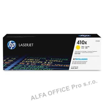 HP originální toner CF412X, yellow, 5000str., HP 410X, high capacity, HP LJ Pro M452, LJ P