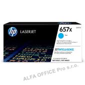 HP originální toner CF471X, cyan, 23000str., HP 657X, high yield, HP LaserJet Enterprise M
