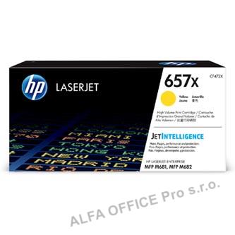 HP originální toner CF472X, yellow, 23000str., HP 657X, high yield, HP LaserJet Enterprise