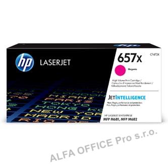 HP originální toner CF473X, magenta, 23000str., HP 657X, high yield, HP LaserJet Enterpris