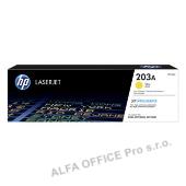 HP originální toner CF542A, yellow, 1300str., HP 203A, HP Color LaserJet Pro M254dw, nw, M