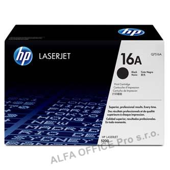HP originální toner Q7516A, black, 12000str., HP 16A, HP LaserJet 5200, TN, DTN