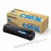 HP originální toner SU014A, CLT-C503L, cyan, 5000str., C503L, high capacity, Samsung ProXp