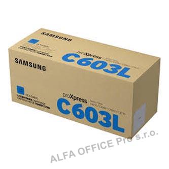 HP originální toner SU080A, CLT-C603L, cyan, 10000str., C603L, high capacity, Samsung ProX